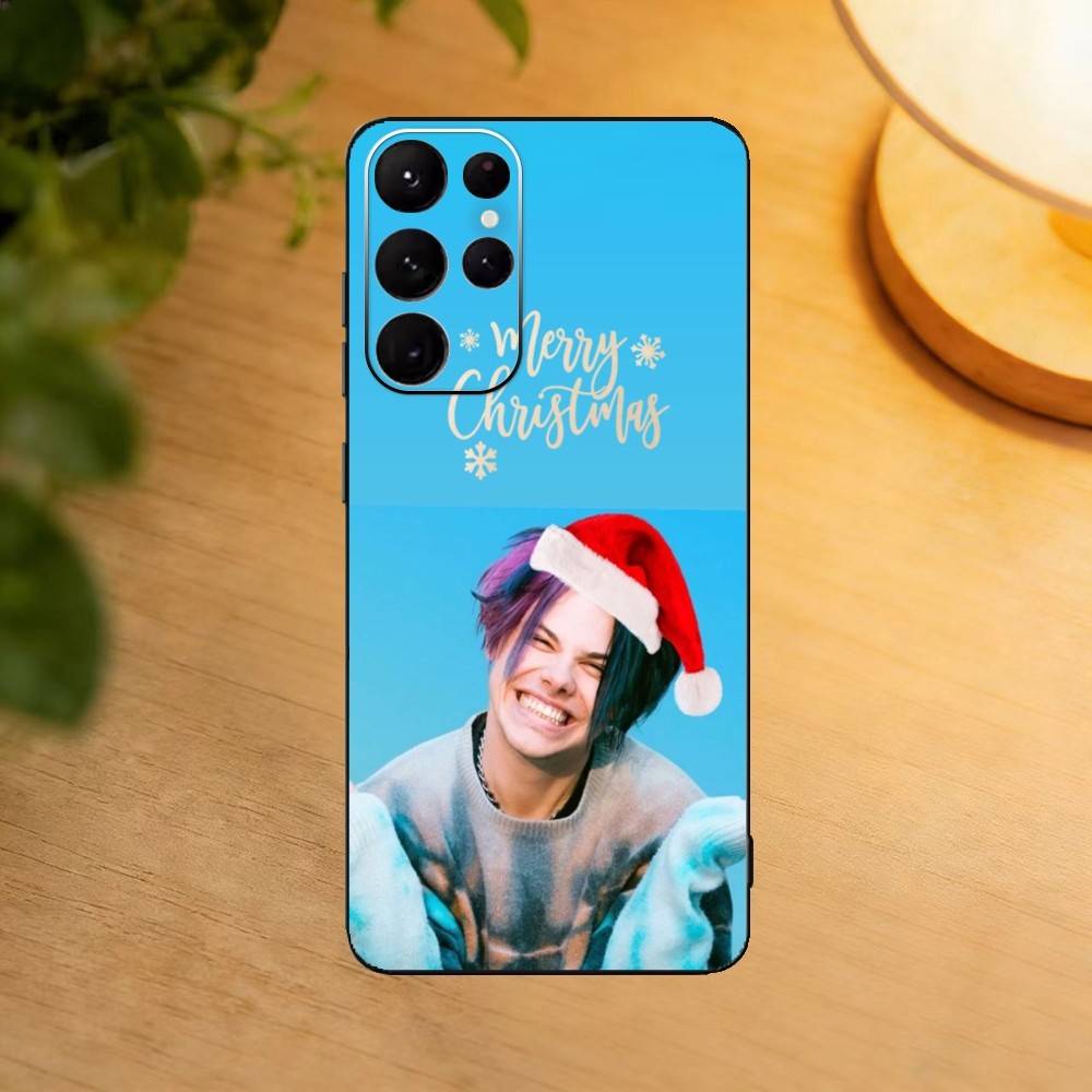 Чехол для телефона Y-Yungbluds Singer YB-B Для Samsung S25,24,23,22,30,21,10,9,Ultra,Plus,Lite Мягкий черный чехол