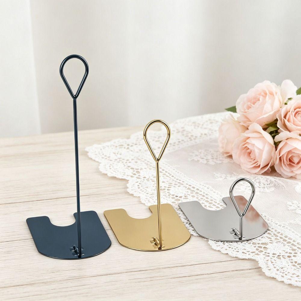 Metal Wire Clip Name Card Holder Multi-Use Price Display Stand Premium Table Number Holder