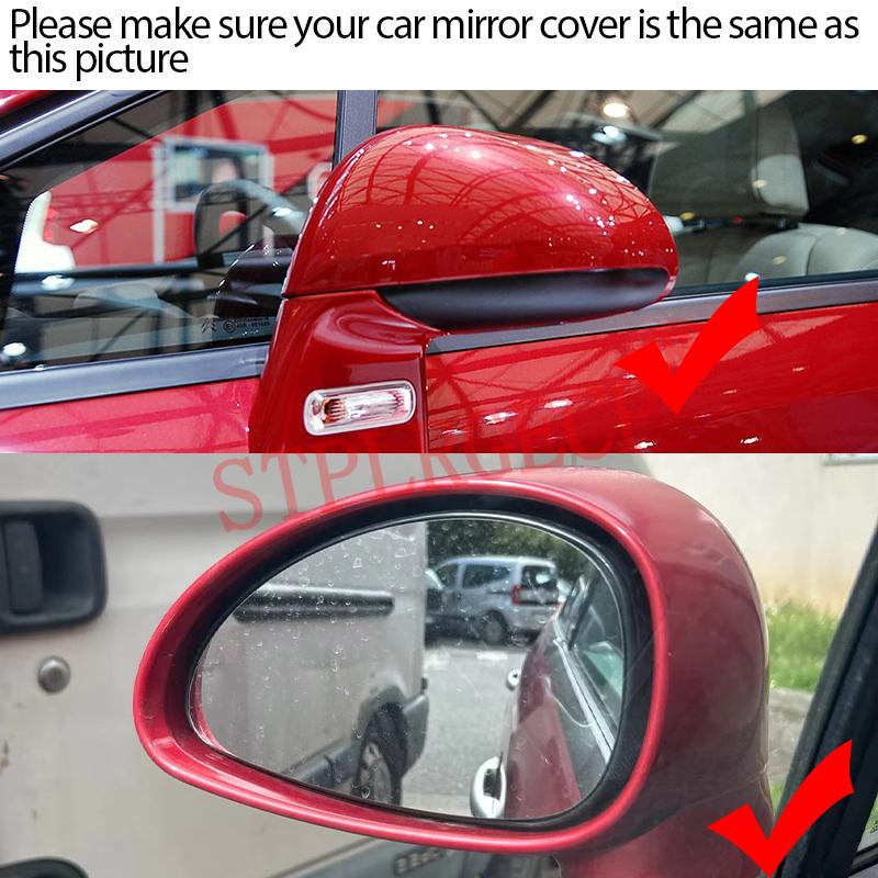 For Citroën C4 B5 2004-2010 Car Left Right Rearview Side Wing Heated Clear Durable Mirror Glass Replacement LH RH
