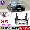 Car Mudflaps for BMW X5 E53 1999~2006 Fender Mud Flaps Guard Splash Flap Mudguards Accessories 2000 2001 2002 2003 2004 2005