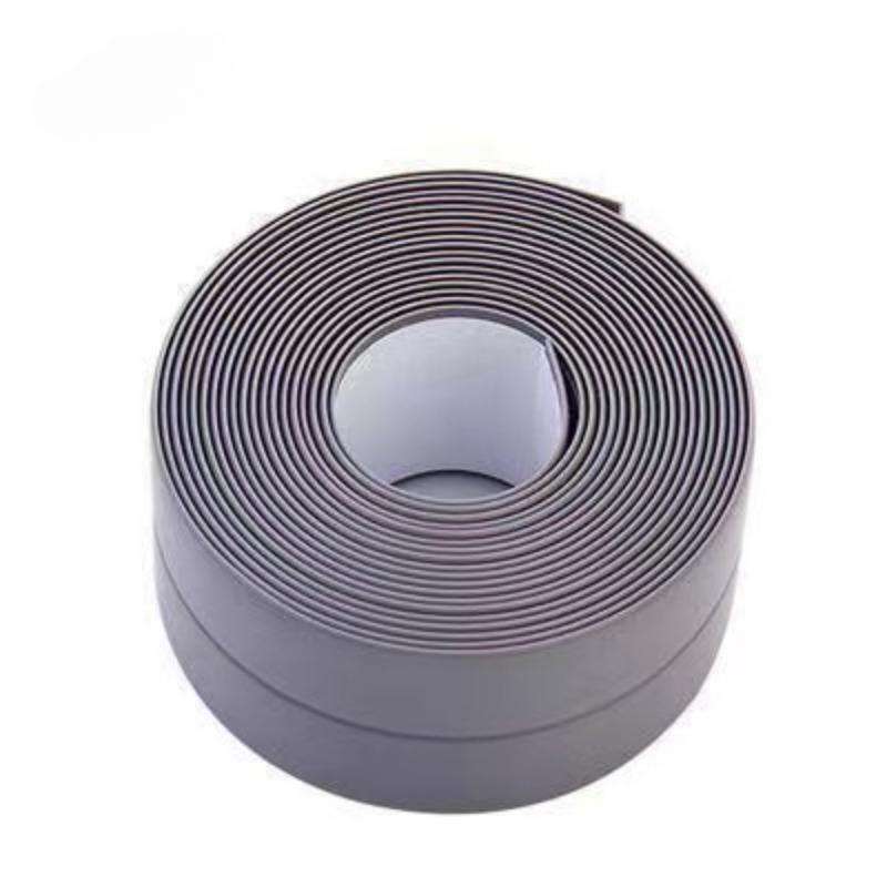 3.2M PVC Bath Sink Sealing Strip Tape Caulk Strip Self Adhesive Waterproof Mould-Proof Wall Sticker Sink Edge Tape for Bathroom Kitchen Accessories