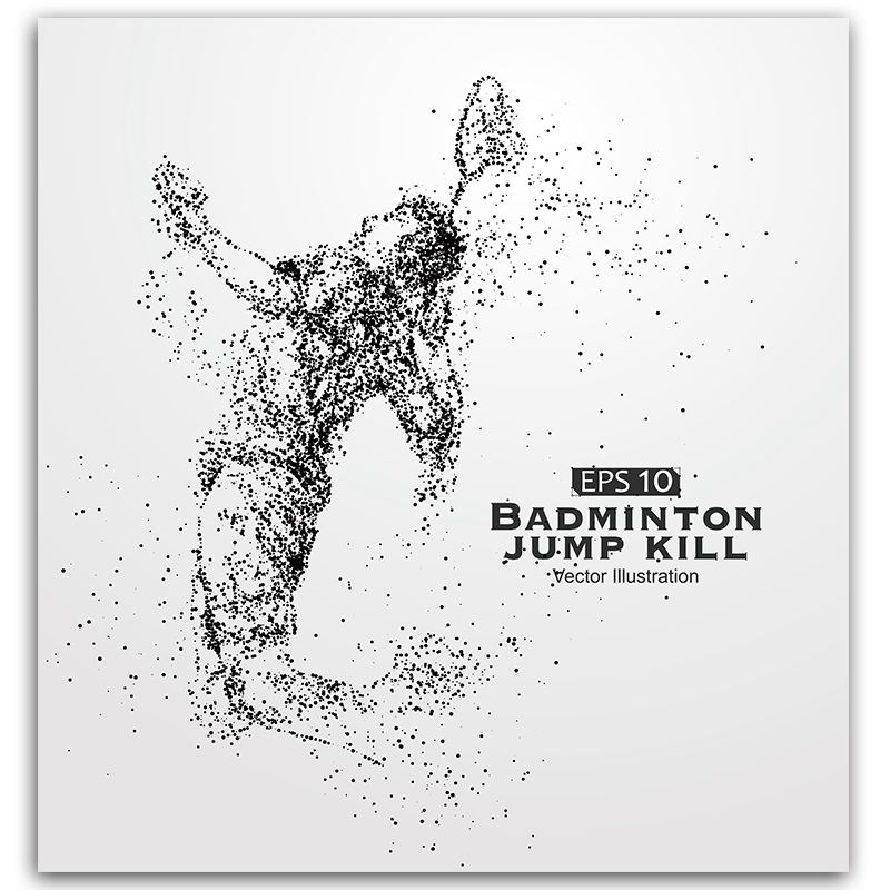 Креативная абстрактная частица, спортивные лыжи, бадминтон, езда, стрельба, холст, художественная живопись, постер, изображение на стену, спортзал, домашний декор