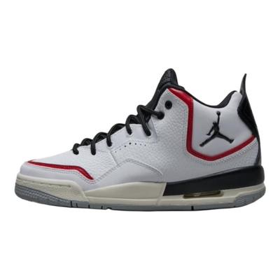 Air Courtside 23 GS Белые Черные Красные Кроссовки для Детей Парусный HV1808-101