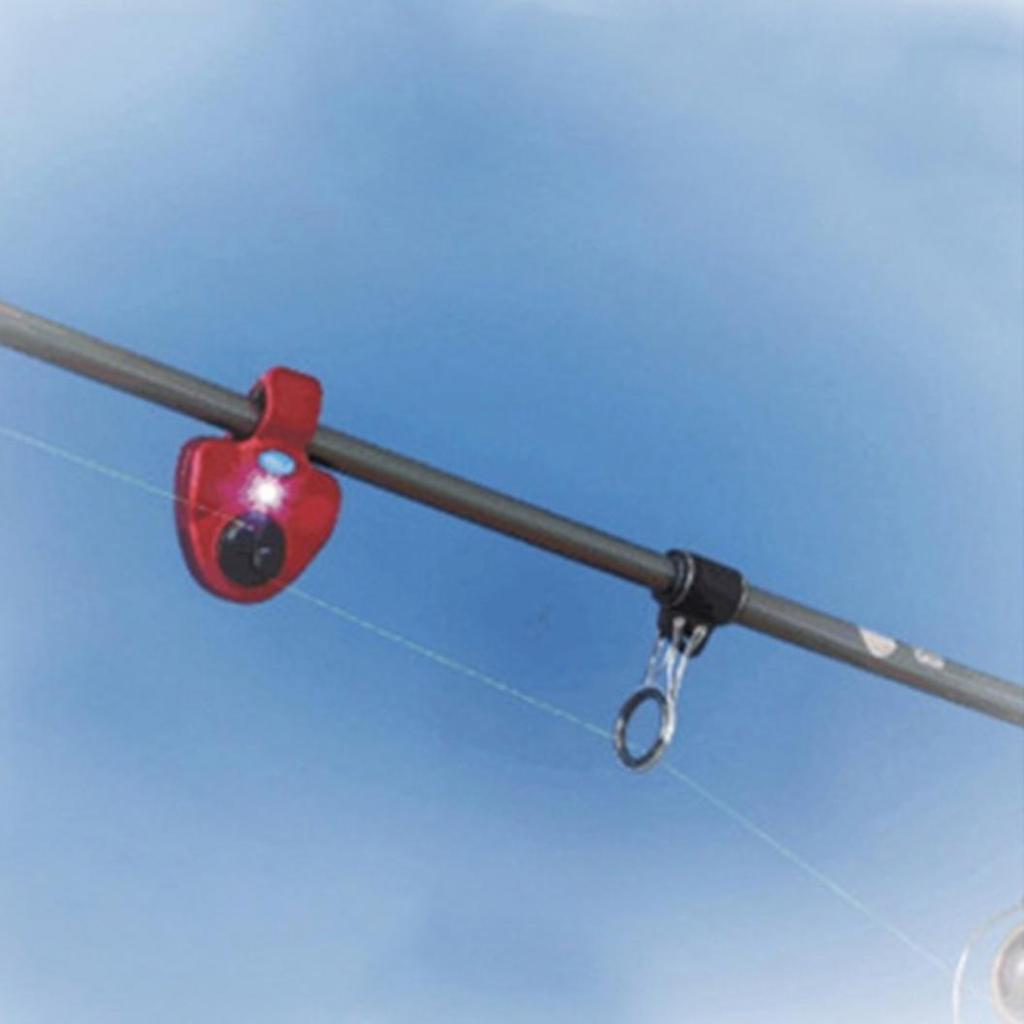 Открытый электронный индикатор ночной рыбалки, светодиодный светильник, сигнализация поклевки рыбы, звуковое оповещение