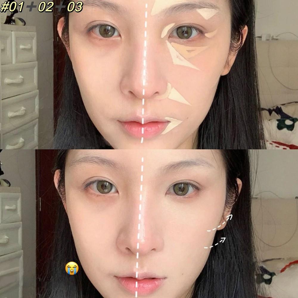 Крем-брелок для ключей с увлажняющим покрытием, консилер, жидкое покрытие, макияж, шрам от угревой сыпи, милый водостойкий медведь, 03 цвет кожи