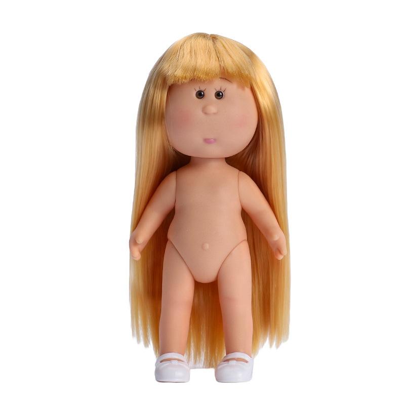 14 см / 5,5 дюйма «Картофельная кукла» Миа, Голая кукла – Мини BJD, Чистый холст для ручной росписи, Коллекционная художественная кукла