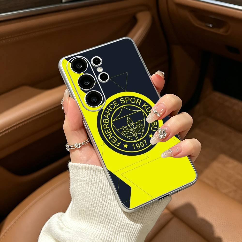 1907-Турция F-Fenerbahce Прозрачный Мягкий Силиконовый Чехол для Телефона для Samsung S25, S24, S21, S22, S23, S30, Ultra, S20, Plus