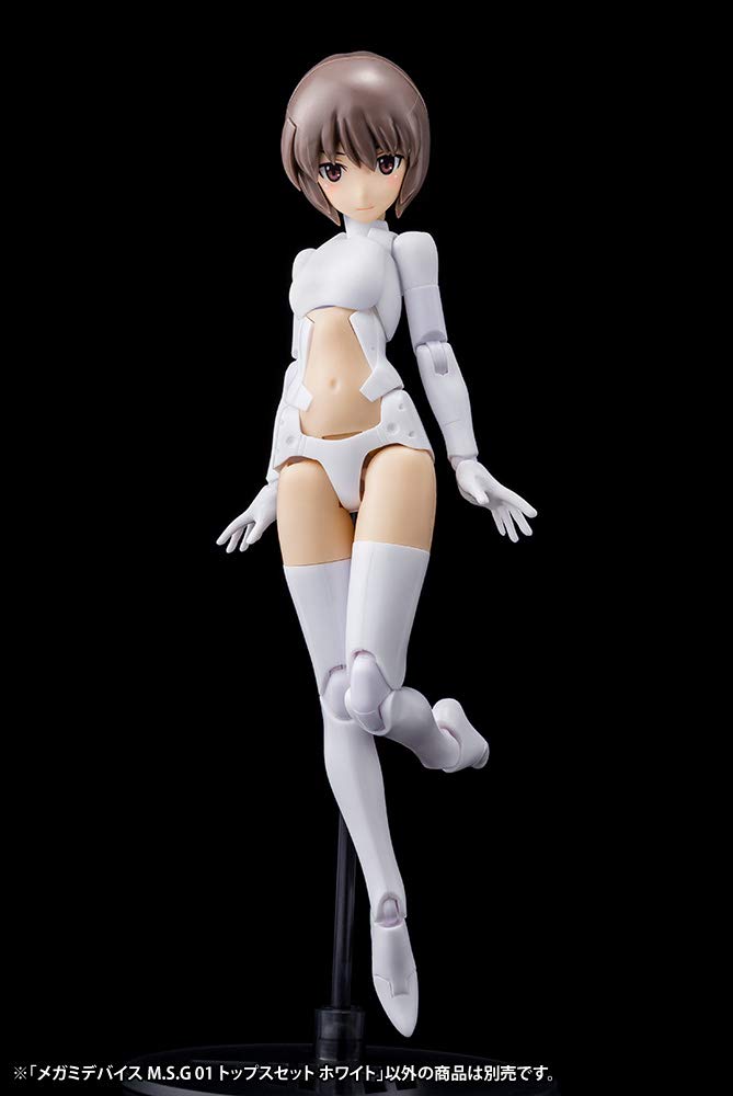 Kotobukiya Megami Device 01 Верхний набор 20 мм в масштабе пластиковый набор для сборки M.S.G Белый, Прибл.. длина, 1/1