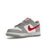 Nike Dunk Low GS Серо-красные детские кроссовки Белые DV7149-001