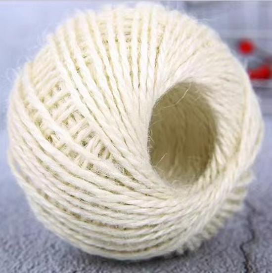 Натуральная грубая джутовая веревка для DIY-проектов, связывания и ornaments в ретро-стиле