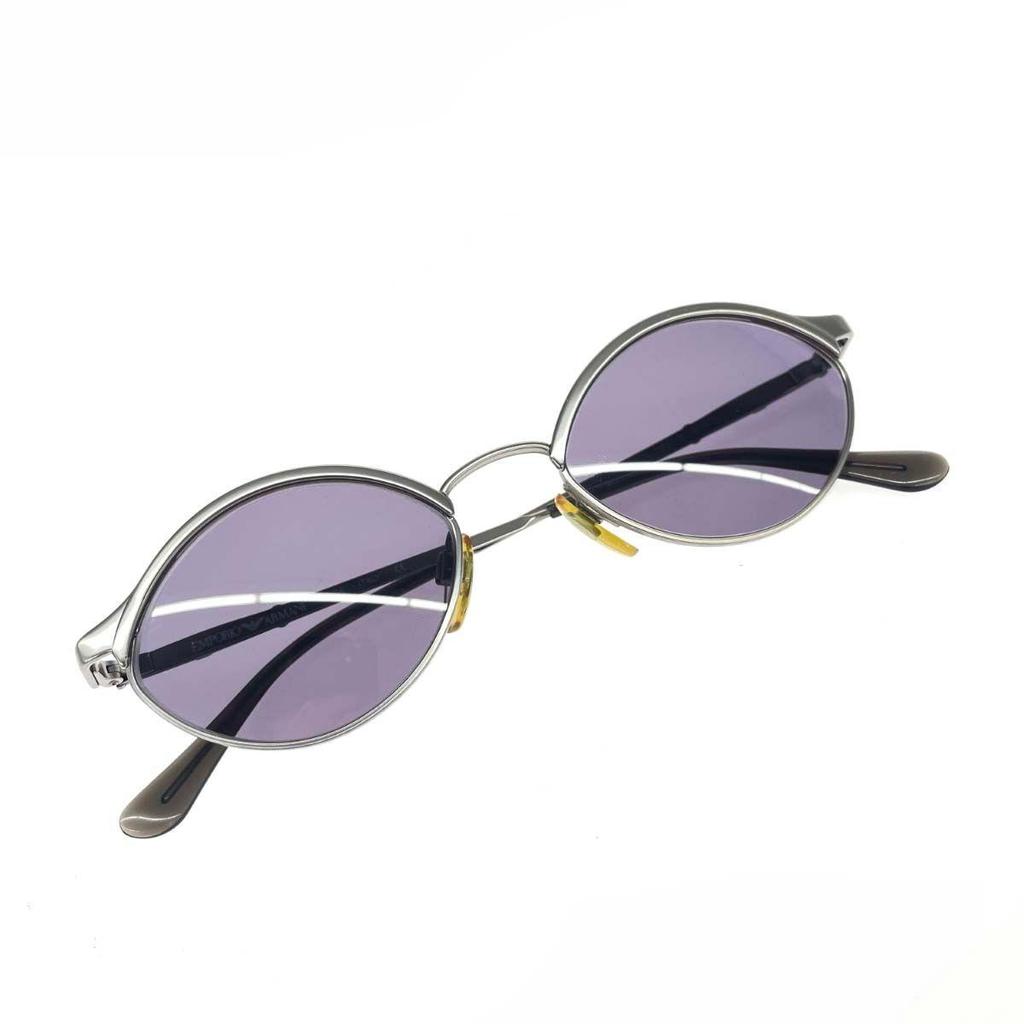 Used EMPORIO ARMANI Sunglasses Vintage 022-S 871 Silver Color Unisex / 240001213203