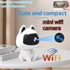 Lovely Mini HD Camera WIFI Voice Remote Video Calls Home Intelligent Monitoring Night Vision Surveillance Indoor Baby Monitor