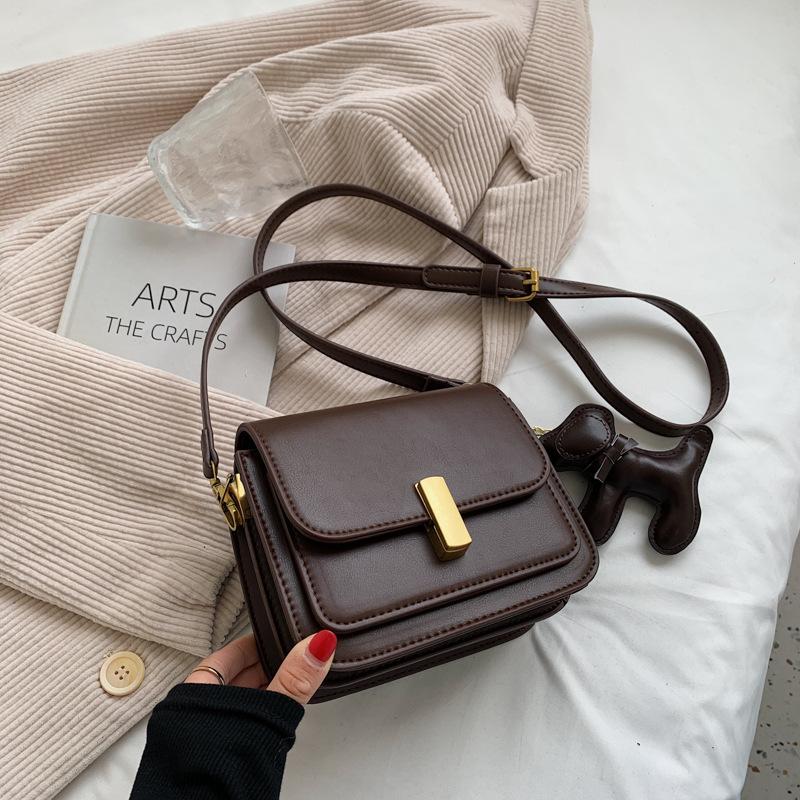 Новая высококачественная дизайнерская популярная маленькая квадратная сумка, универсальная модная сумка-мессенджер, маленькая женская сумка через плечо