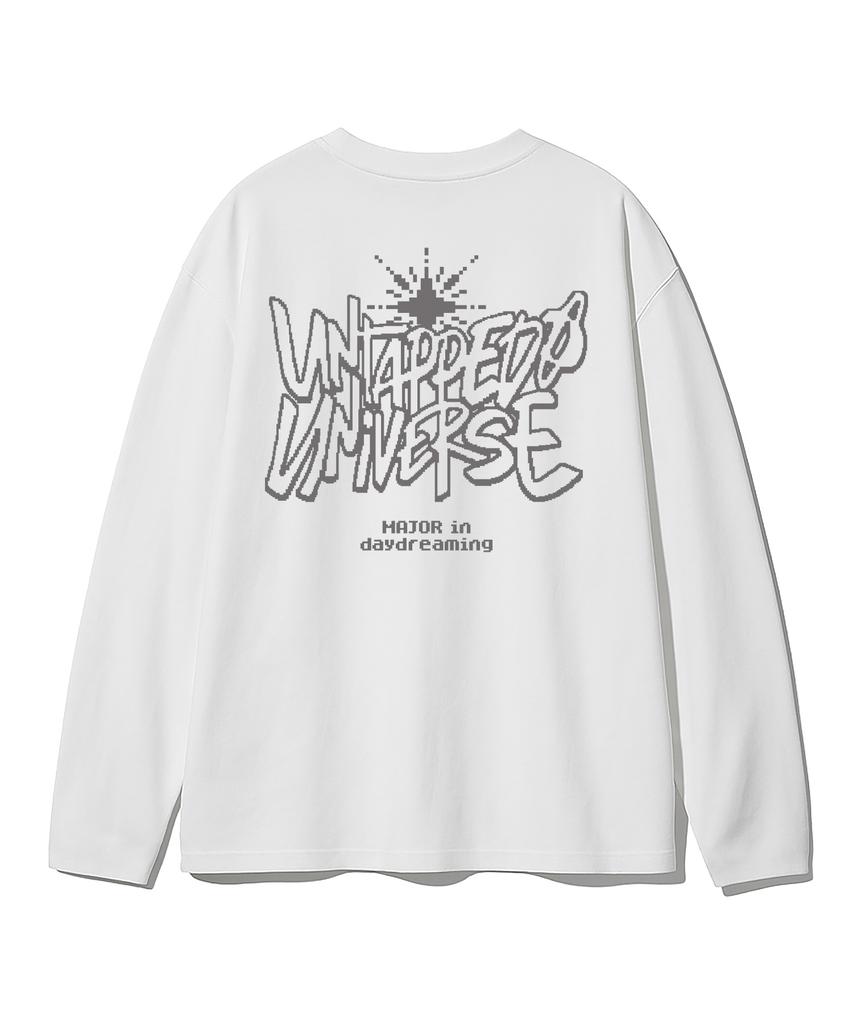 UNTAPPED STUDIO Pixel Artwork Oversized Long Sleeve T-Shirt 8 Colors (Type A)