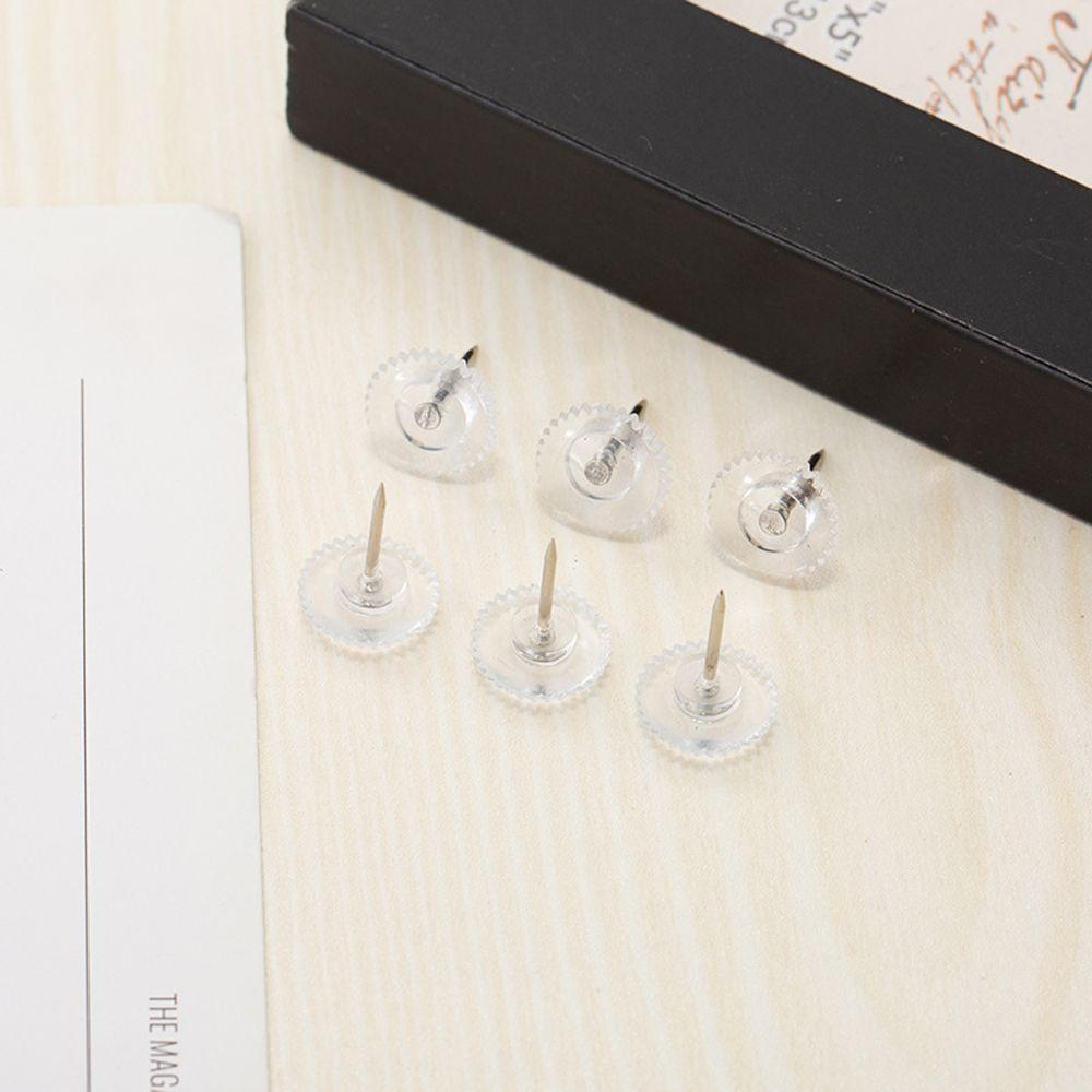 Markers Pushpin Metal Thumbtack Plastic head Map Pins Thumb Tacks Gear-like Pushpins Drawing Pins