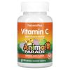Animal Parade, Children's Chewable Vitamin C Supplement, Orange Juice Flavor, Sugar-free, 90 Animal-shaped Tablets