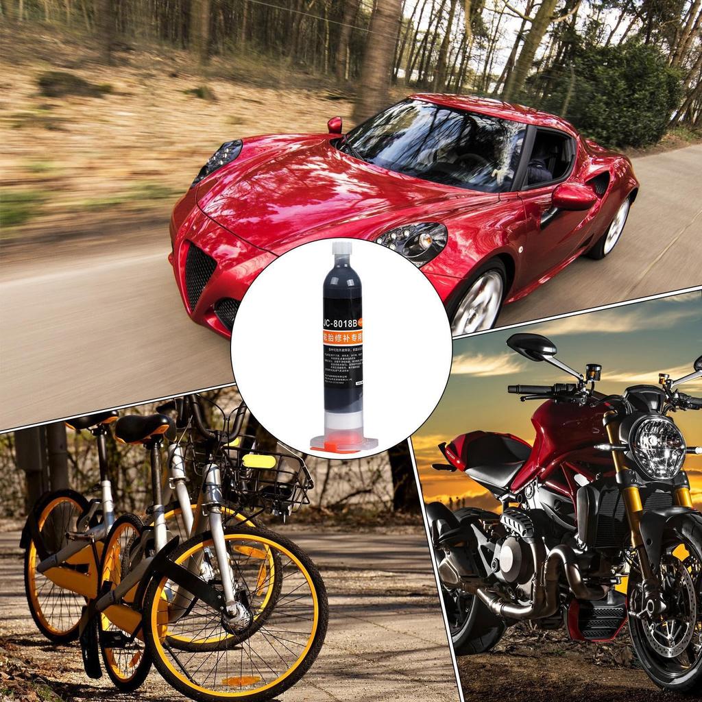 Rubber Adhesive, Tire Adhesive | Abrasion Resistant, Non-Corrosive Adhesive - 50g Instant Bond Repair