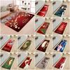Cheerful Christmas Decor Mat In Lively Colors Ideal For Kitchen And Bedroom Use