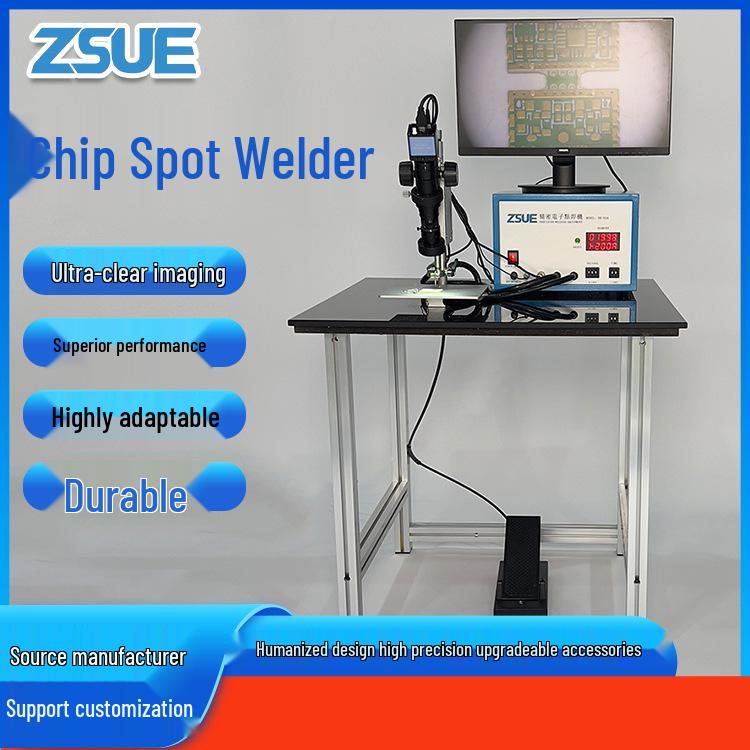 Precision Foot-Operated Portable Spot Welder for Small Electronic Components