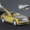 1/32 Rolls-Royce Spectre Автомобиль на новой энергии Сплав Модель роскошного автомобиля Литой и игрушечный автомобиль Металлическая модель автомобиля Симуляция Звук и свет Детский подарок