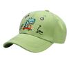 Бейсбол Милый Для CZ056 [Белый Клык] Шляпа, Кепка, Козырек, Динозавр, Кепка, Монстр, Поп, Дети, Крутой, Дети, (зеленый)