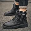 Fashion Men's Works Boots Spring Autumn Anti-slip Waterproof Male Sneakers Desert Tactical Boots Outdoor Travel Wear-resistant Man Shoes