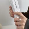Регулируемое кольцо с полым сердцем в корейском стиле для женщин - Модный дизайн с персиковым сердцем