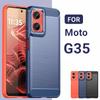 Для Motorola Moto G35 Чехол Motorola Moto G35 Чехол Funda Противоударный Матовый Защитный ТПУ Телефон Задняя Крышка Для Motorola Moto G35