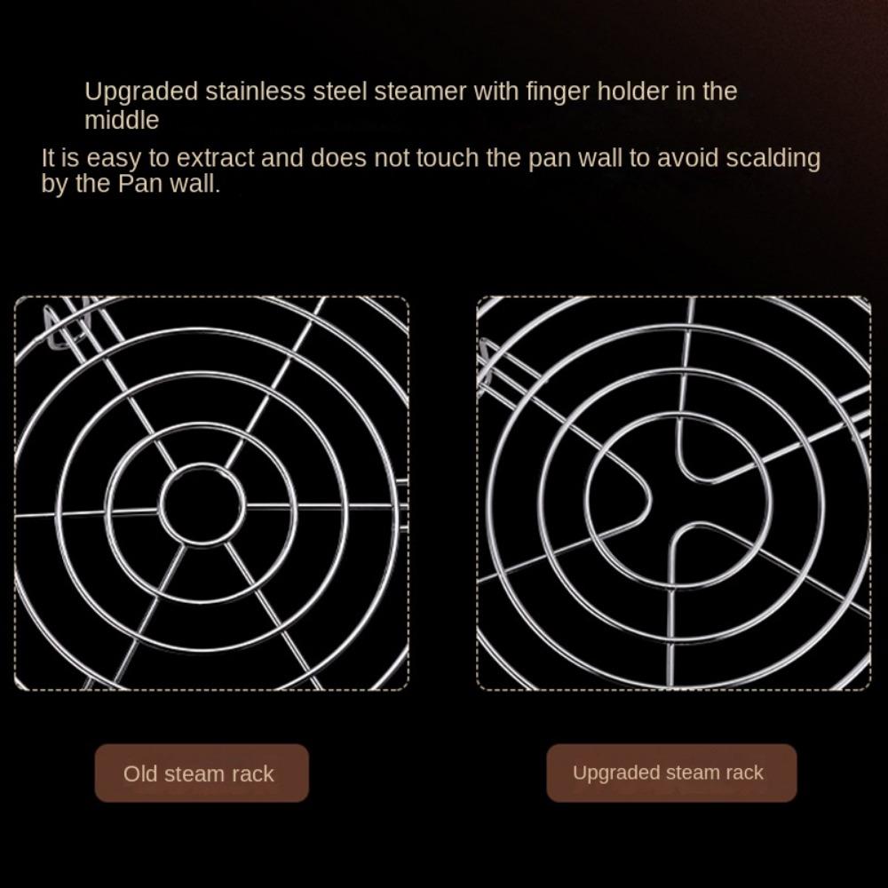 304 Stainless Steel Kitchen Accessories Cookware Steamer Shelf Pot Steaming Steamer Rack