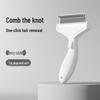 Cat & Dog Detangling De-shedding Brush - Stainless Steel Hair Removal Comb