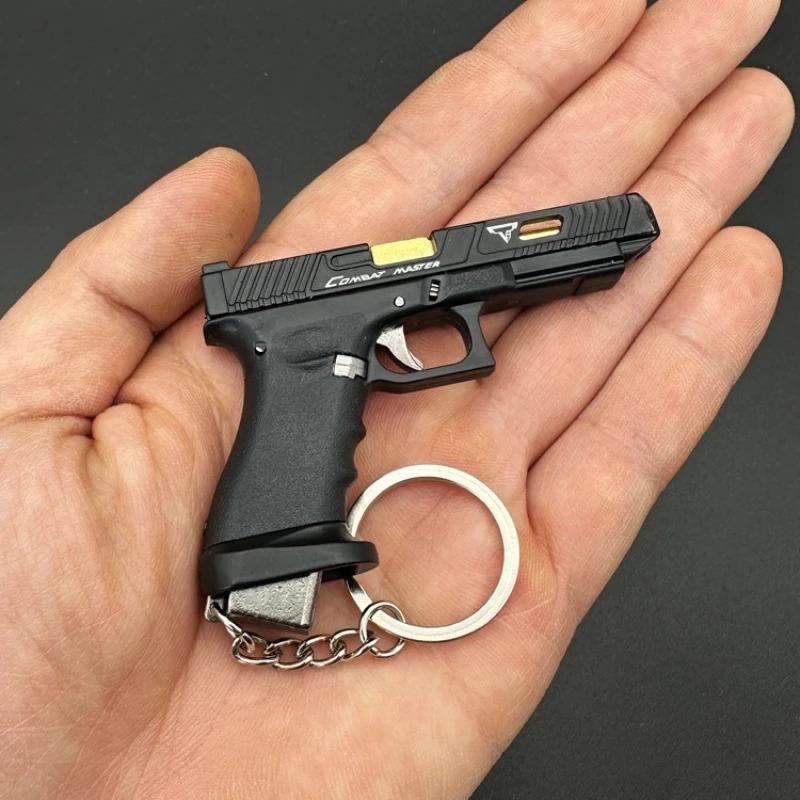 1:3 Полусплавный Модель Пистолета G34 Разборная Мини-Пистолет Игрушка Брелок Подвеска на Сумку Поделка для Детей и Взрослых