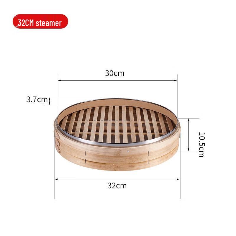 ZISIZ Bamboo Steamer Basket
