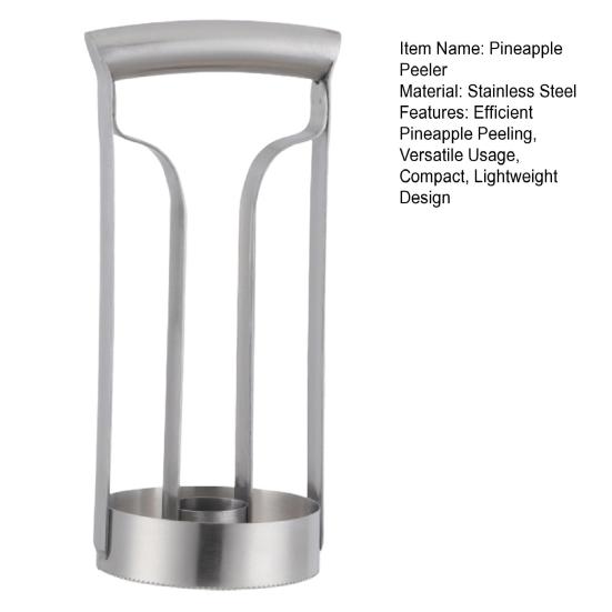 Инструмент для чистки и удаления сердцевины ананаса, резак для фруктов из нержавеющей стали, легкий кухонный гаджет для дома, пикников, вечеринок, путешествий