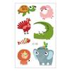 New Waterproof Kids Cartoon Tattoo Stickers - Elephant & Alpaca Designs