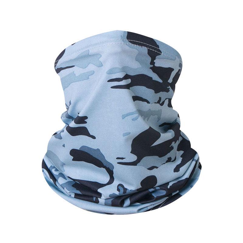 Summer Ice Silk Sunscreen Neck Gaiter: Breathable, Quick-Drying, Multifunctional Headscarf and Cycling Face Mask for Sun Protection