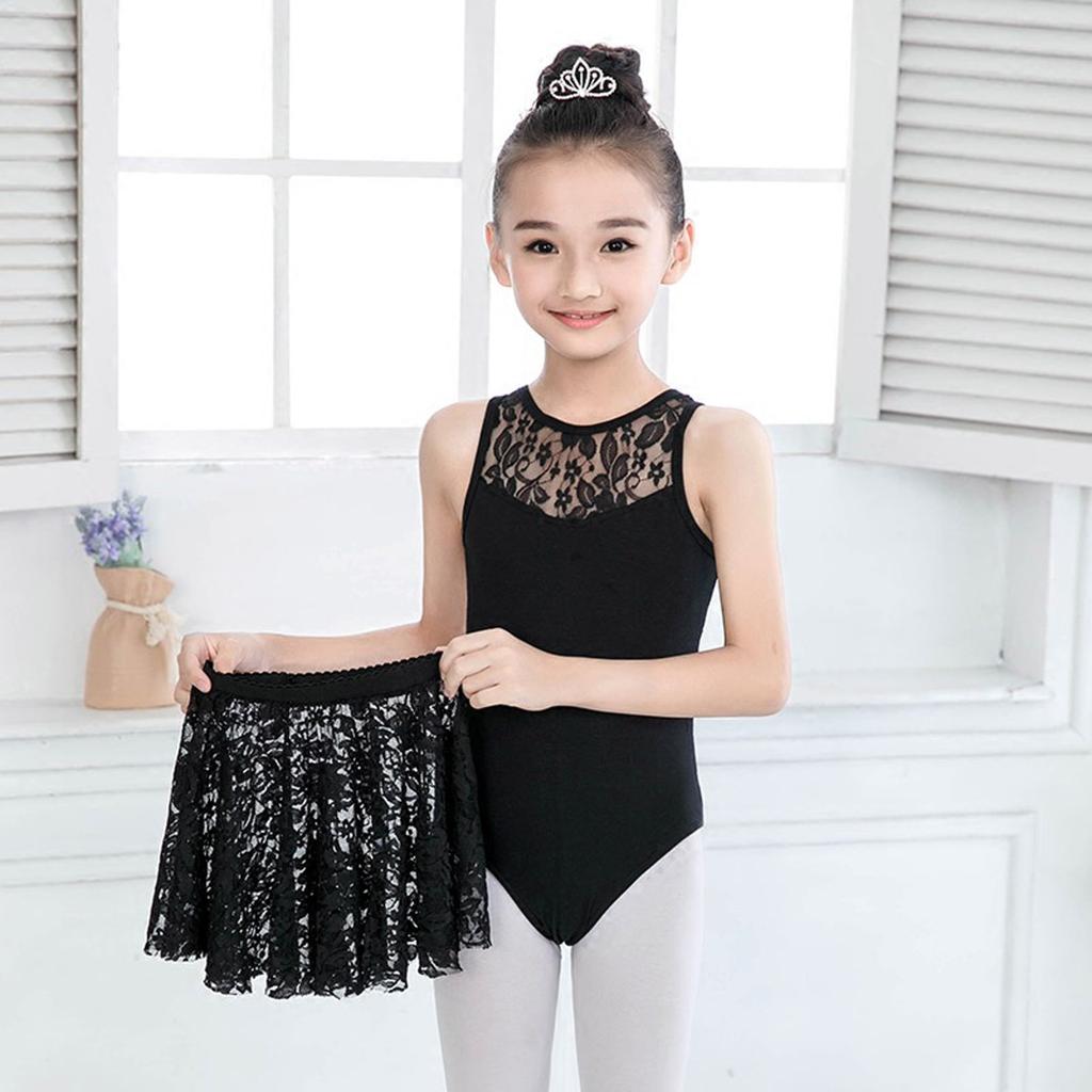От 4 до 15 лет детская балетная танцевальная одежда без рукавов для девочек, гимнастический костюм