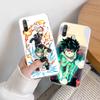 Чехол My Hero Academia TPU для iPhone XR 7 8 14 15 11 12 13 X XS Pro Max Xiaomi Redmi 13C Note 9 Samsung A22 S23 S24 Ultra Plus VIVO