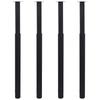 Day and Night - Day and Night Telescopic Table Legs 4 Units Black 710 Mm-1100 Mm