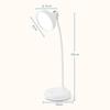 LED Eye-care Desk Lamp USB Rechargeable Reading Lamp 3000- 6000K Long Press Infinitely Dimmable