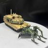 AM 1/72 Масштаб M1ABV Штурмовая Разрушающая Машина M1150 Саперно-Спасательный Танк Тяжелая Инженерная Боевая Машина Симуляция Смоляная Модель
