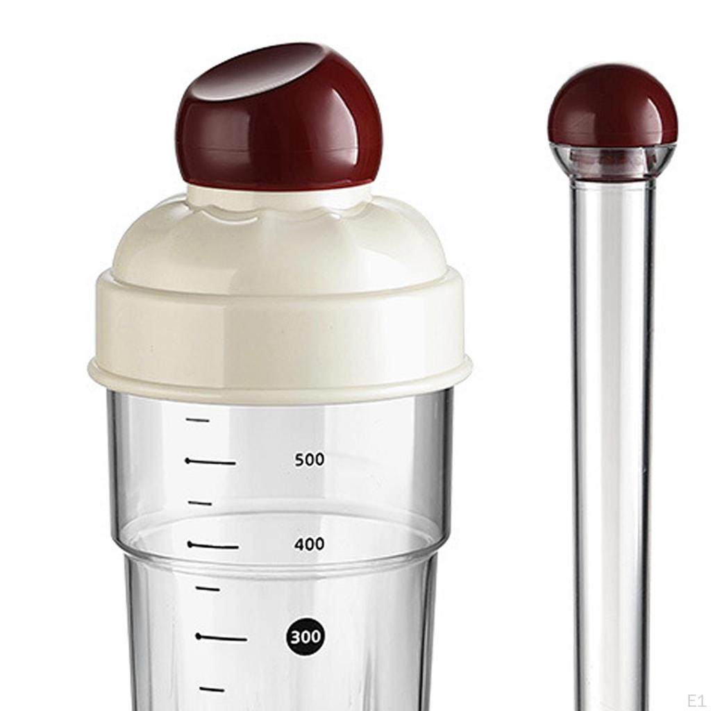 600ml Bartending Shaker And Muddler Set for Home Party Drinks