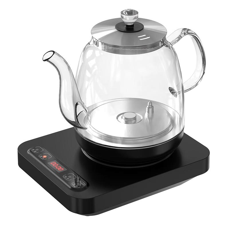 AUCMA T39 Automatic Water Filling Glass Electric Tea Kettle CN plug (adapter included)