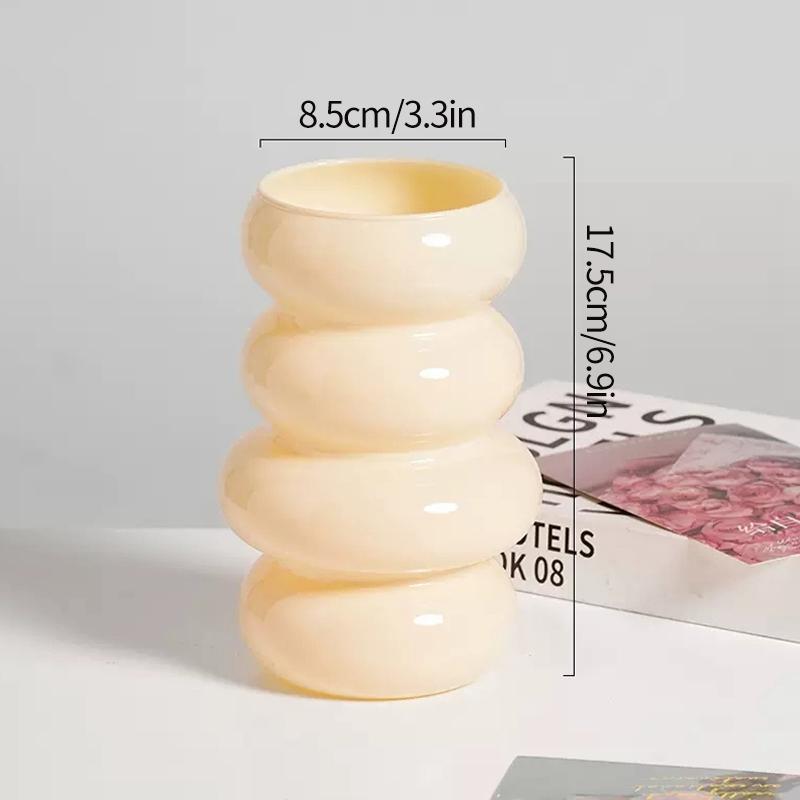 Ретро стеклянная ваза для цветов, украшение для вазы, украшение для дома, ваза для цветов, свадебный стол, декор для домашнего рабочего стола