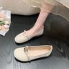 Fairy Shoes Gentle Single Shoes Female Summer New Flat Bottom Versatile with Skirt Evening Shoes Doudou Shoes