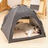 Палатка-кровать для кошки Большое пространство Дышащая Удобная Моющаяся Палатка-домик для питомца кошки собаки Все сезоны Размер S