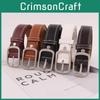 Unisex Retro Style Fashion Leather Belt With Metal Buckle Outdoor Casual Girdle