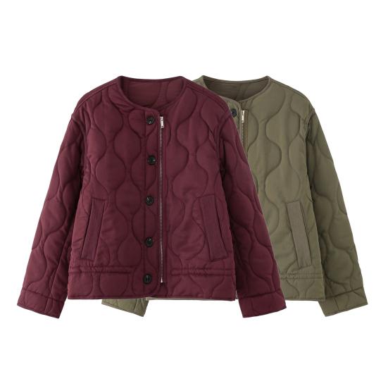 Женское пальто с круглым вырезом, длинными рукавами, однотонная куртка с карманами, универсальный стиль, утолщенная повседневная верхняя одежда