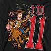 Toy Story Childrens/Kids I'm 11 Woody Birthday Pullover Hoodie