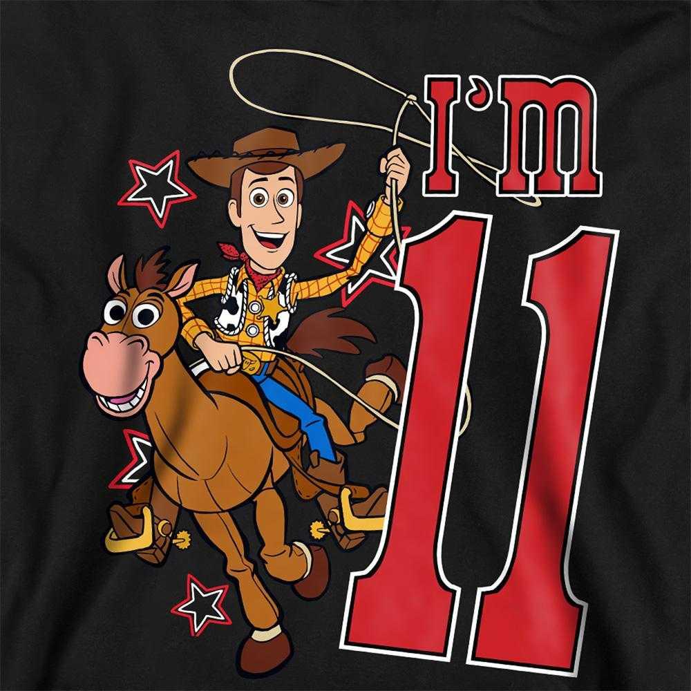 Toy Story Childrens/Kids I'm 11 Woody Birthday Pullover Hoodie