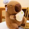 Bread Capybara Plush Toy Baking Capibara Fluffty Doll Capybara Plush Doll  Home Decor